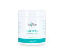 DIACREAM by Italfisio - Crema Hidratante Conductora Radiofrecuencia Facial y Corporal - Profesional Tecar y Diatermia - Beneficiosa Acción Emoliente - Fácil de untar - 1000ML