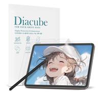 DIACUBE Paperfeel - Paquete de 2 protectores de pantalla para Samsung Galaxy Tab S9 FE de 10.9 pulgadas, película PET mate antirreflejos para dibujar y escribir como en papel, alta sensibilidad