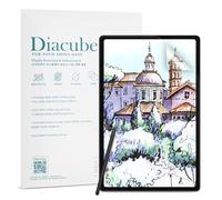 DIACUBE Paperfeel - Protector de pantalla para Samsung Galaxy Tab S7 FE / Tab S9 FE Plus de 12.4 pulgadas, película PET mate antirreflejos para dibujar y escribir como en papel, alta sensibilidad