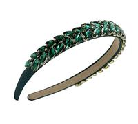 Diadema adornada con cristales brillantes para mujeres y niñas, para bodas, fiestas y celebraciones de vacaciones