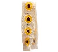 Diadema ajustable de punto vintage para adultos, suave y cómoda, para mujeres y niñas