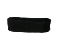 Diadema ajustable para spa, lavado facial, maquillaje, sudor, antideslizante, elástica, lavable, para deportes (color negro)