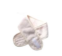 Diadema ancha ajustable de lana Coral suave, Yoga, Spa, baño, ducha, maquillaje, lavado cara, diadema cosmética for mujeres, accesorios para Belleza Lavado de Cara Bañarse(Beige)