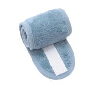 Diadema ancha ajustable para spa, yoga, baño, ducha, maquillaje, lavado facial, accesorios de toalla suave, gorro de ducha (turquesa)