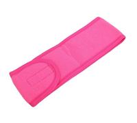 Diadema ancha autoadhesiva para mujer, toalla para yoga, spa, baño, ducha, maquillaje, lavado facial, cosmético, salón de belleza, accesorios de maquillaje (rojo rosa)