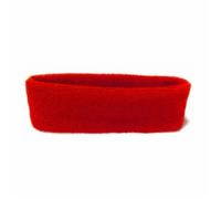 Diadema ancha autoadhesiva para mujer, toalla para yoga, spa, baño, ducha, maquillaje, lavado facial, cosmético, salón de belleza, accesorios de maquillaje (rojo)