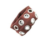 Diadema ancha con ojales metálicos para varios atuendos y bailes callejeros