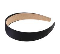 Diadema ancha coreana simple para mujer, color sólido, envuelta en tela, antideslizante, elegante, dulce lavado, diadema para mujer