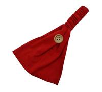 Diadema ancha elástica para mujer, diadema, para verano, elástica, vintage, cinta para el pelo, retro, accesorios para el cabello para mujeres, deporte/yoga/correr/fitness para niñas, color rojo