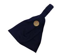 Diadema ancha elástica para mujer, diadema, para verano, elástica, vintage, cinta para el pelo, retro, accesorios para el cabello para mujeres, deporte/yoga/correr/fitness para niñas, azul marino