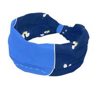 Diadema ancha para mujer, diadema ancha de luciérnaga azul, diadema elástica antideslizante, anudada por torsión, para entrenamiento, accesorios para el cabello