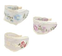 Diadema ancha y flexible con tela ventilada para un uso prolongado durante los entrenamientos, estudios, de lo contrario, rutinas de belleza, tela ventilada, adición de cabello