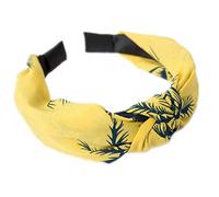 Diadema anudada de árbol de coco para deportes, lavado de yoga, diadema para el pelo