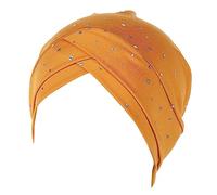 Diadema azul neón, sombrero étnico, estilo bohemio, estampado floral, cobertura para el pelo, turbante envolvente, gorro turbante para la cabeza, gorra plisada, gorro de tenis (E, talla única)