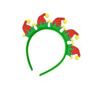 Diadema brillante para árbol de Navidad/Papá Noel, festival, vacaciones, fiestas, decoración de temporada para el hogar y la oficina, festival, accesorio para el cabello