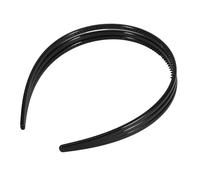 Diadema Calada de Triple Capa con Dientes de PC para Mujer