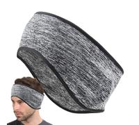 Diadema calentadora de oídos para mujer,Diadema calentadora de oídos, Orejeras de lana Calentador de oídos para mujer, Banda para el sudor que absorbe la humedad, equipo elástico para correr, di
