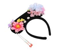 Diadema China Dinastía Qing, Aro de Pelo de Princesa Retro
