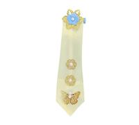 Diadema clásica coreana étnica multiuso con flores y mariposas Yanji para todas las edades, actuaciones escénicas, banda Hanbok