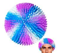 Diadema Colorida con Bolas Puntiagudas | Peluca De Broma con Motivo De Sacudir La Cabeza | Divertido Sombrero De Mordaza con Cabeza Oscilante para Fiestas | Gorros Elásticos para Adultos Y Niño