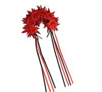 Diadema cómoda con cinta de crisantemo para Halloween, decoración para el cabello, para fiestas de disfraces y eventos de festivales