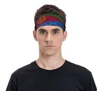 Diadema con bandera de Eritrea para hombres y mujeres, banda deportiva para viajes, yoga, fitness, ciclismo, baloncesto, fútbol, ejercicio, diademas que absorben la humedad