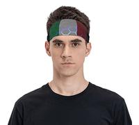 Diadema con bandera de Italia para hombres y mujeres, banda deportiva para viajes, yoga, fitness, ciclismo, baloncesto, fútbol, ejercicio, diademas que absorben la humedad