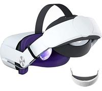 Diadema Con Batería Para Oculus Quest 2, Paquete De Batería De 10 000 MAh Para 8 Horas De Tiempo De Reproducción Prolongado, Fuente De Alimentación De RV De Carga Rápida, Correa De Élite Ajustable