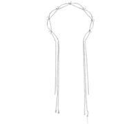 Diadema con Borlas Accesorios for el cabello con borlas de diamantes de imitación personalizados Tocado para Mujer