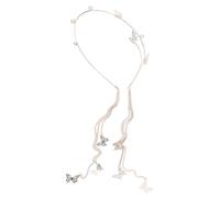 Diadema con Borlas Accesorios for el cabello con horquilla de perlas y borlas for mujer Tocado para Mujer