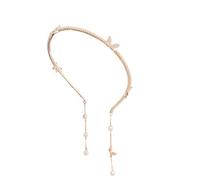 Diadema con Borlas Diadema con diamantes de imitación for mujer, pelo con Clip de salida exterior Tocado para Mujer