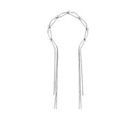 LVUNZJCA Diadema con Borlas Diadema larga con borlas, tocado, accesorios for el cabello for mujer Tocado para Mujer