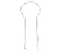 LVUNZJCA Diadema con Borlas Diademas for el pelo for mujer, accesorios for el cabello con borlas largas Tocado para Mujer