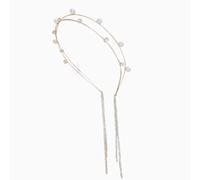 Diadema con borlas para mujer, diadema con borlas de perlas, diadema de verano para mujer