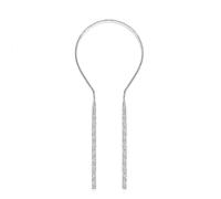 Diadema con borlas para mujer, diadema con diamantes de imitación, diadema con borlas, diadema para mujer