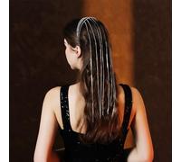 Diadema con borlas para mujer, diadema larga con borlas, accesorios para el cabello para mujer (estilo 2)