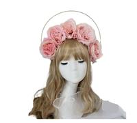 Diadema Con Corona Gótica De Lolita, Tocado Barroco Vintage De Iglesia De María, Piezas For Hacer Tú Mismo para Diversas Ocasiones(11)