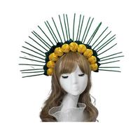 Diadema Con Corona Gótica De Lolita, Tocado Barroco Vintage Iglesia María, Piezas For Hacer Tú Mismo Adecuadas Para Muchas Ocasiones(3)