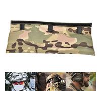 Diadema con Cubierta para Auriculares de Camuflaje de Nailon, Reemplazo Resistente y Elegante para Auriculares Tácticos, Uso en Exteriores, 9,4x2 Pulgadas