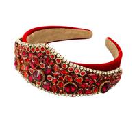 Diadema Con Diamantes De Imitación - Corona Barroca Europea Y Americana Brillante | Tiara Exagerada Para Mujer, Boda, De Graduación, Di | Accesorio Para El Cabello Estilo Vidriera Retr