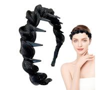 Diadema con dientes, diadema antideslizante para mujer, diadema transpirable, accesorio de peinado para la escuela, al aire libre, viajes a casa