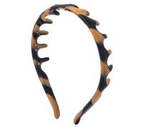 Diadema con dientes, diadema de silicona en forma de U con peine de cráneo alto, antideslizante, diademas coreanas reversibles para mujeres con dientes, peine, diademas para mujeres, con