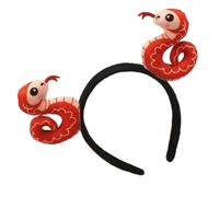 Diadema con diseños únicos de serpiente para fiestas de Año Nuevo, suaves y prácticas, tocados de moda