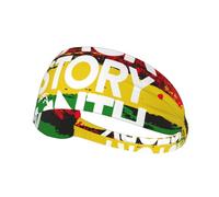 Diadema con el símbolo del orgullo negro en el mes de la historia afroamericana, diadema elástica unisex, diadema que absorbe la humedad para deportes, correr y yoga.