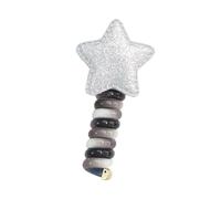 Diadema con espirales para el pelo, diseño de estrella, para niñas pequeñas, soporte elástico para cola de caballo, accesorios para peinar el cabello
