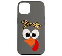 Diadema con Estampado de Leopardo y Cara de Pavo para Acción de Gracias, Mujeres Carcasa para iPhone 13