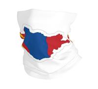 Diadema con estampado de mapa de bandera de Mongolia, bandana deportiva para el cuello, bufanda, cubierta facial para ciclismo, correr