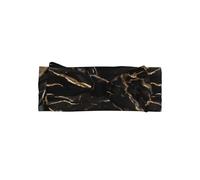 Diadema con estampado de mármol negro y dorado para bebé, accesorios para el cabello respetuosos con la piel, delicada diadema para recién nacidos y niños pequeños