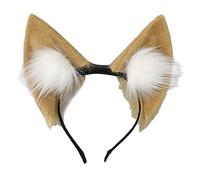 Diadema con forma de oreja de personaje de anime, lindo soporte para el pelo, para transmisión en vivo, cosplay, para adolescentes, mujeres, cosplay, diademas para mujer, diadema con forma de animales