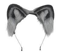 Diadema con forma de oreja, festivales de música, anime, personajes de anime, diadema de felpa para adultos, accesorios de carnaval, cosplay, unisex, diademas de Halloween para mujeres, diademas de